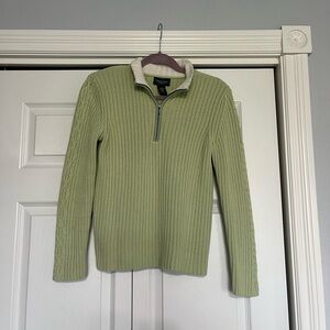 Vintage quarter zip sweater